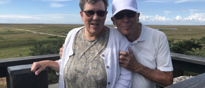 Irene-stender-og-mogens-stender-2019 Irene Stender og Mogens Stender på Læsø juli 2019. Foto: Per Palmkvist Knudsen