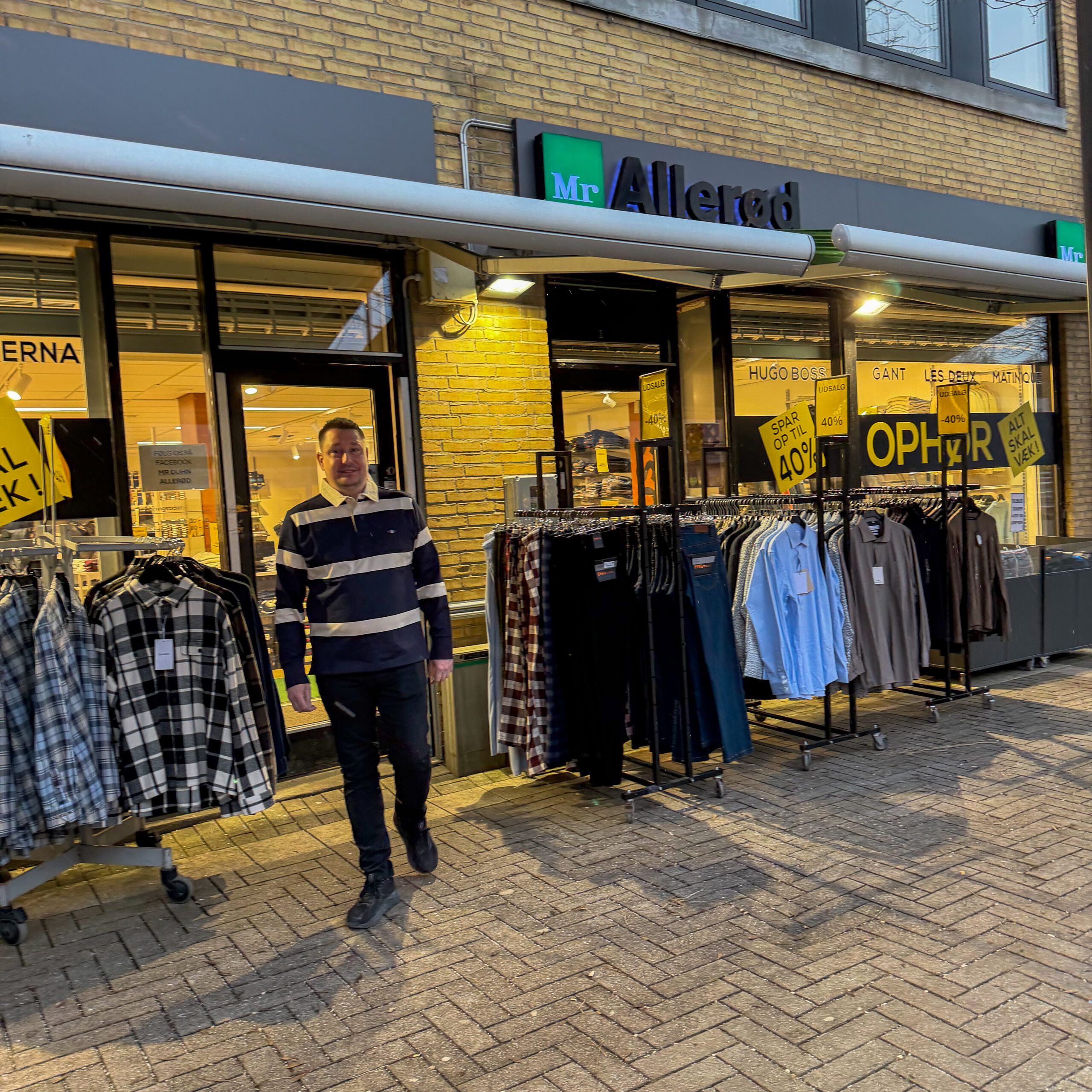 Mr Allerød flytter til Farum